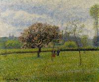 Pissarro, Camille - Flowering Apple Trees at Eragny